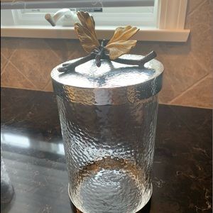 Michael Aram medium butterfly ginkgo canister